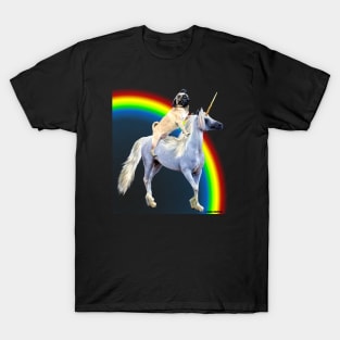 Pugicorn Rainbow T-Shirt